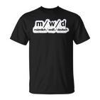 Male  German Political Sayings T-Shirt