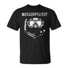 Mask Requirement Diving Mask Diving Diving Goggles T-Shirt