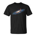 Milky Way Galaxy Universe Location Pin Space Cosmic  T-Shirt