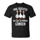 Mir Reichts Ich Geh Zu Mein Gessensebreeder Goose T-Shirt