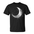 Moon Motif Half Moon Print Full Moon Mobile Phone Cover T-Shirt