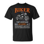 Motorcyclist 60Th Birthday Biker Top Condition T-Shirt