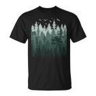 Nature Outdoor Treesintage Forest T-Shirt