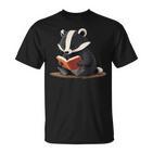 Nice Badger Reads A Book Reads Badger T-Shirt