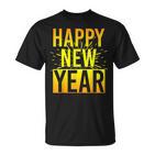 Nye New Year's Eve Party Confetti Fireworks Happy New Year T-Shirt