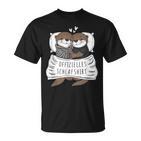 Official Sleep Cute Otter Couple Sleep T-Shirt