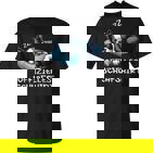 Offizielles Schlaf Boston Terrier Hund Hunde Liebhaber T-Shirt