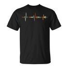 Orchestra Clarinettist Heartbeat Clarinet S T-Shirt