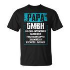 Papa Gmbh Firma Saying Business Father Family T-Shirt