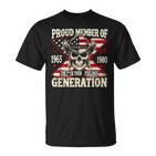 Proud Member Of 1965 1980 Generation T-Shirt