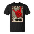 Punk Rock Music Against Nazis Against Right T-Shirt