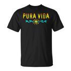 Puraida Costa Rica Sea Beach Sun Way Of Life Summer T-Shirt