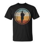 Retrointage Bagpipe Musician Bagpipe Player T-Shirt