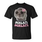 Sad Hamster Hampter Schlafi Schlafi Sad Hamster Meme T-Shirt