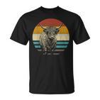 Scottish Highland Cattle Highland Cattle Farmer T-Shirt