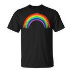 Simple Retro Rainbow Beautiful Colours T-Shirt