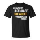 Skier Legend Ski Alpine T-Shirt