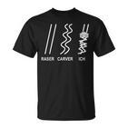 Skiing Raser Carver Ich Après-Ski  T-Shirt