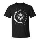 Sonne Mond Und Sterne T-Shirt