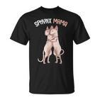 Sphynx Mama Cat Sphinx Naked Cat Cat Lovers S T-Shirt