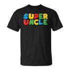 Superhero Uncle From Nephew Or Niece Super Uncle T-Shirt