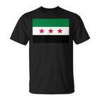 Syria Flag Decorative Arabs Syrian Asia Syria T-Shirt