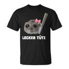 Tasty Tüti X Sad Hamster Meme Grass Bag Cannabis T-Shirt