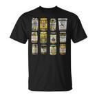 Vintage Pickle Jar Print Retro Pickle Lover T-Shirt