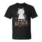 Women's Bridal Hen Night Cat Wedding T-Shirt