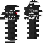 Women's Nur Mit Meinen Mädels Stammtisch Club Clique Group With-Neck T-Shirt