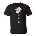 Women's Stay Positive Flowers Spring Summer Women's T-Shirt