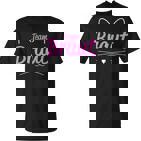 Women's Team Bride Cat Jga Pink Girls Stag Night T-Shirt