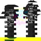 Women's With-Neck Ich Bin Nicht Alt Ich Bin Retro 70S 80S 90S T-Shirt