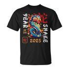 Year Of The Snake 2025 Zodiac Chinese New Year 2025 T-Shirt