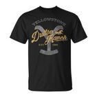 Yellowstone Dutton Ranch Est 1886 Iconic Logo Team Style T-Shirt