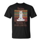 Yoga Outfit Ladies Girls Llama Buddha  T-Shirt