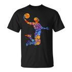 Young Basketball Graphic Player  T-Shirt