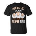 Zuhause Ist Wo Meine Sheep Home Is Where My Sheep T-Shirt