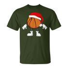 Basketball Christmas Santa Basketball Santa  T-Shirt