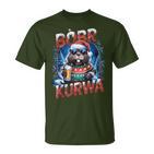 Bóbr Christmas Jumper Christmas Sauf Beer Costume Bobr Kurwa T-Shirt