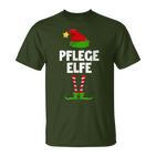 Care Elf Partner Look Elves Family Outfit Christmas T-Shirt