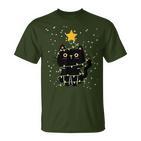 Cat Cat Lover Christmas Outfit Christmas T-Shirt