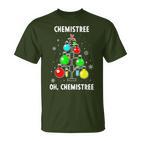 Chemistree Oh Chemistree Science Christmas Chemistry T-Shirt