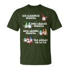 Christmas One Glowing Wine Wiggle Two Glühwin  T-Shirt