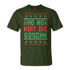 Christmas Party Santa Ho Ho Hoit Die Goschn T-Shirt