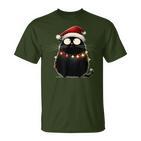 Christmas Tree Christmas Cat Christmas T-Shirt