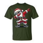 Dabbing Santa Claus Christmas Boys  T-Shirt