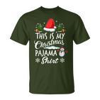 Das Ist Mein Christmas Pyjamas Matching Family T-Shirt