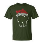 Dental Christmas Hat Dental Hygiene Dentist Christmas T-Shirt