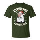 Christmas Sheep Reindeer Was Out Sold Out T-Shirt